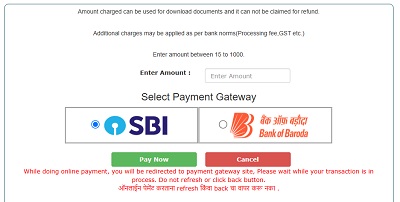 payment process for satbara